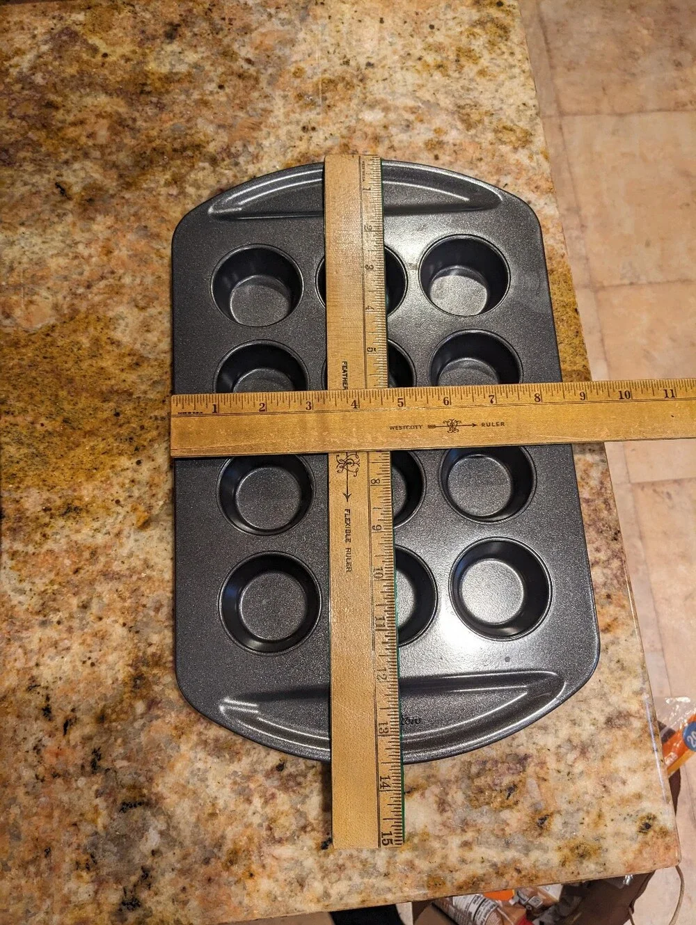 Wilton 2 Mini Muffin Pan Metal Mini Cupcake / Muffin 12 Cup Each Pan Preowned